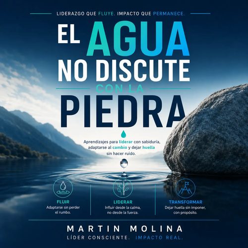El agua no discute con la piedra