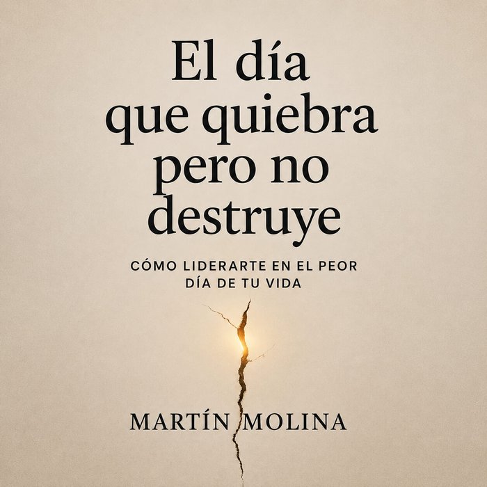 Portada El día que quiebra pero no destruye